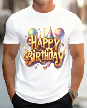 Happy Birthday Balloons and...