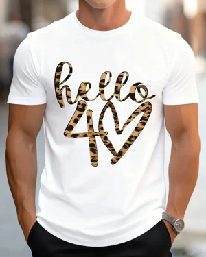 Hello 40 Birthday Leopard...