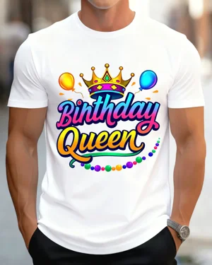 Birthday Queen Crown and...