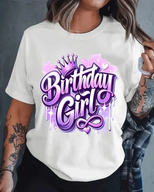 Birthday Girl Purple Crown...