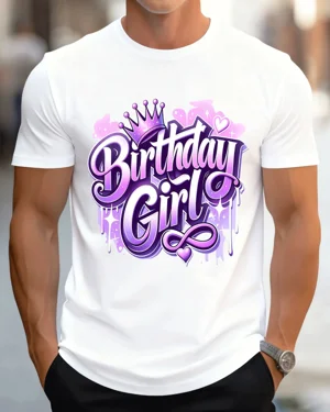 Birthday Girl Purple Crown...