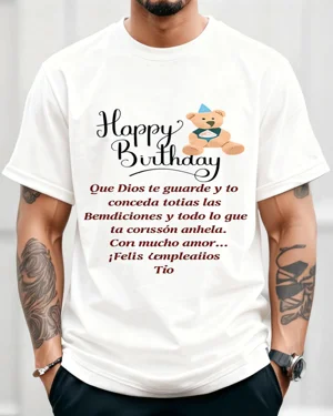 Happy Birthday Bear with...