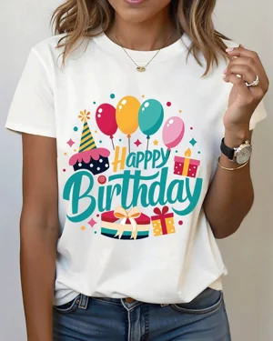 Happy Birthday Balloons and...