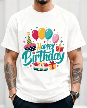 Happy Birthday Balloons and...