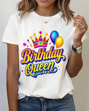 Birthday Queen Crown and...