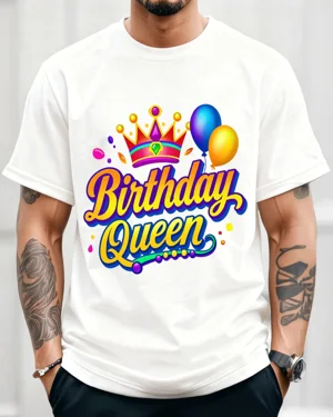 Birthday Queen Crown and...