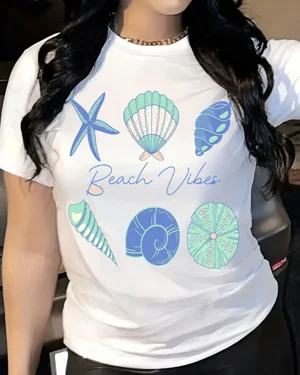 Beach Vibes Seashell...