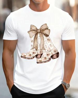 Floral Cowboy Boots with...