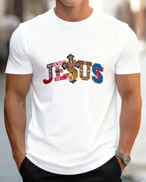 Jesus Name Cross Heart...