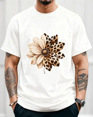 Leopard Print Floral Summer...