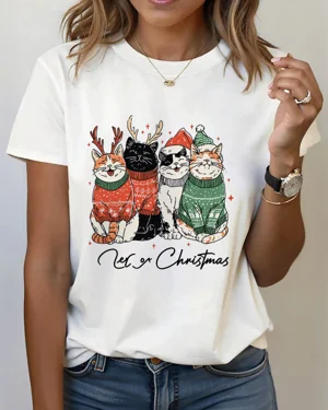 Cats in Christmas Sweaters...