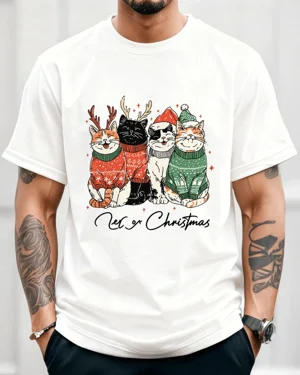 Cats in Christmas Sweaters...