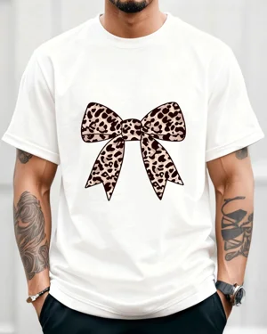 Leopard Print Bow Summer...