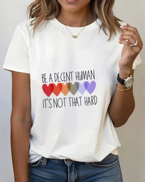 Be a Decent Human Rainbow...