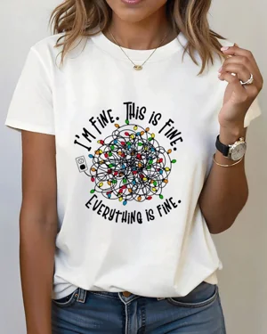 I'm Fine Tangled Christmas...