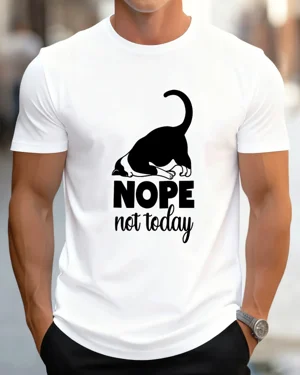 Nope Not Today Lazy Cat...