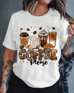 Coffee Please Summer Cotton...