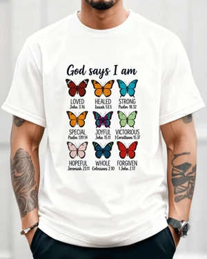 God Says I Am Loved Healed...