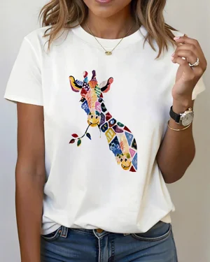 Colorful Patchwork Giraffe...
