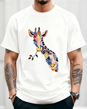 Colorful Patchwork Giraffe...