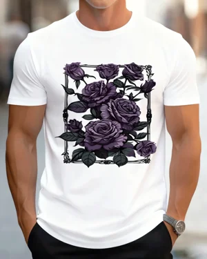 Purple Rose Bouquet Summer...